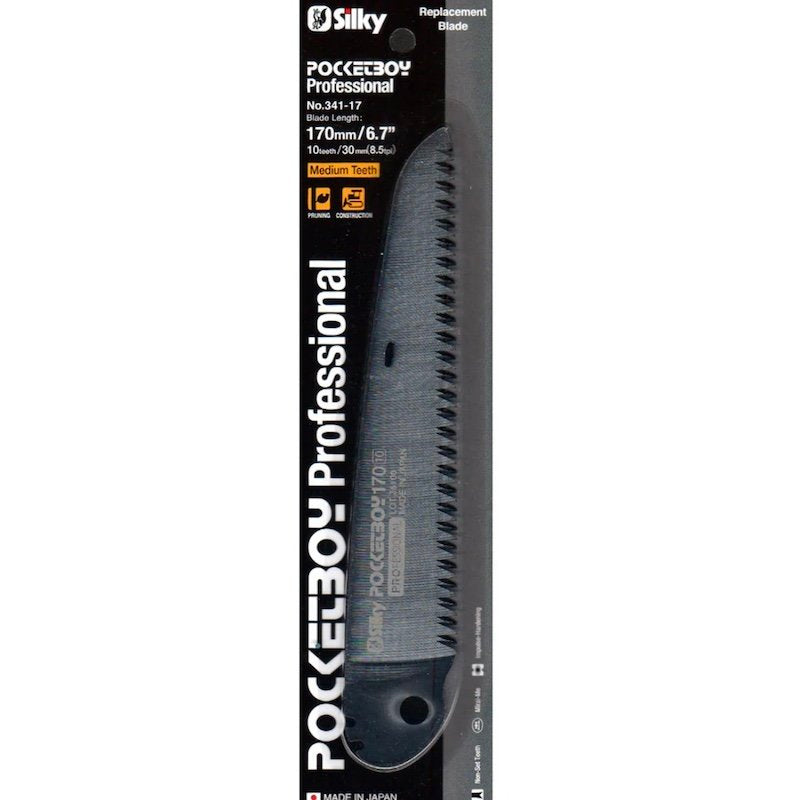 Silky Pocket Boy Blade 170mm Medium Tooth Replacement Blade