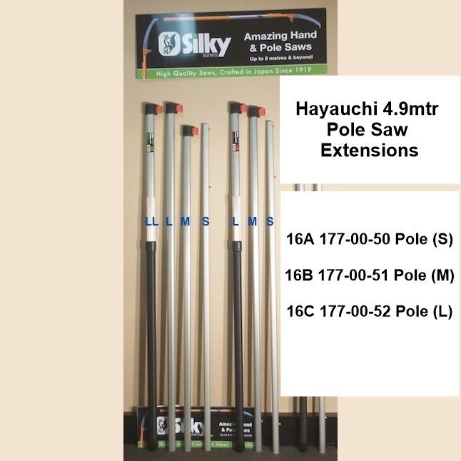 Silky Hayauchi Polesaw Extension 4.9M (S)