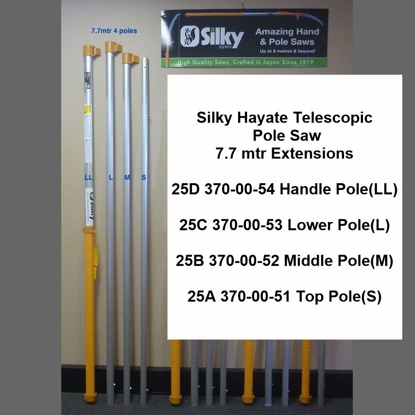 Silky Saws Hayate Extension Pole Section 7.7M (M)