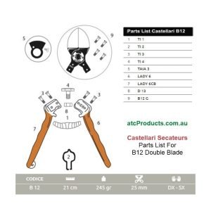 Castellari B12 Secateurs