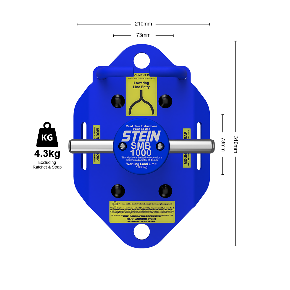 STEIN SMB1000 Lowering Bollard Steel