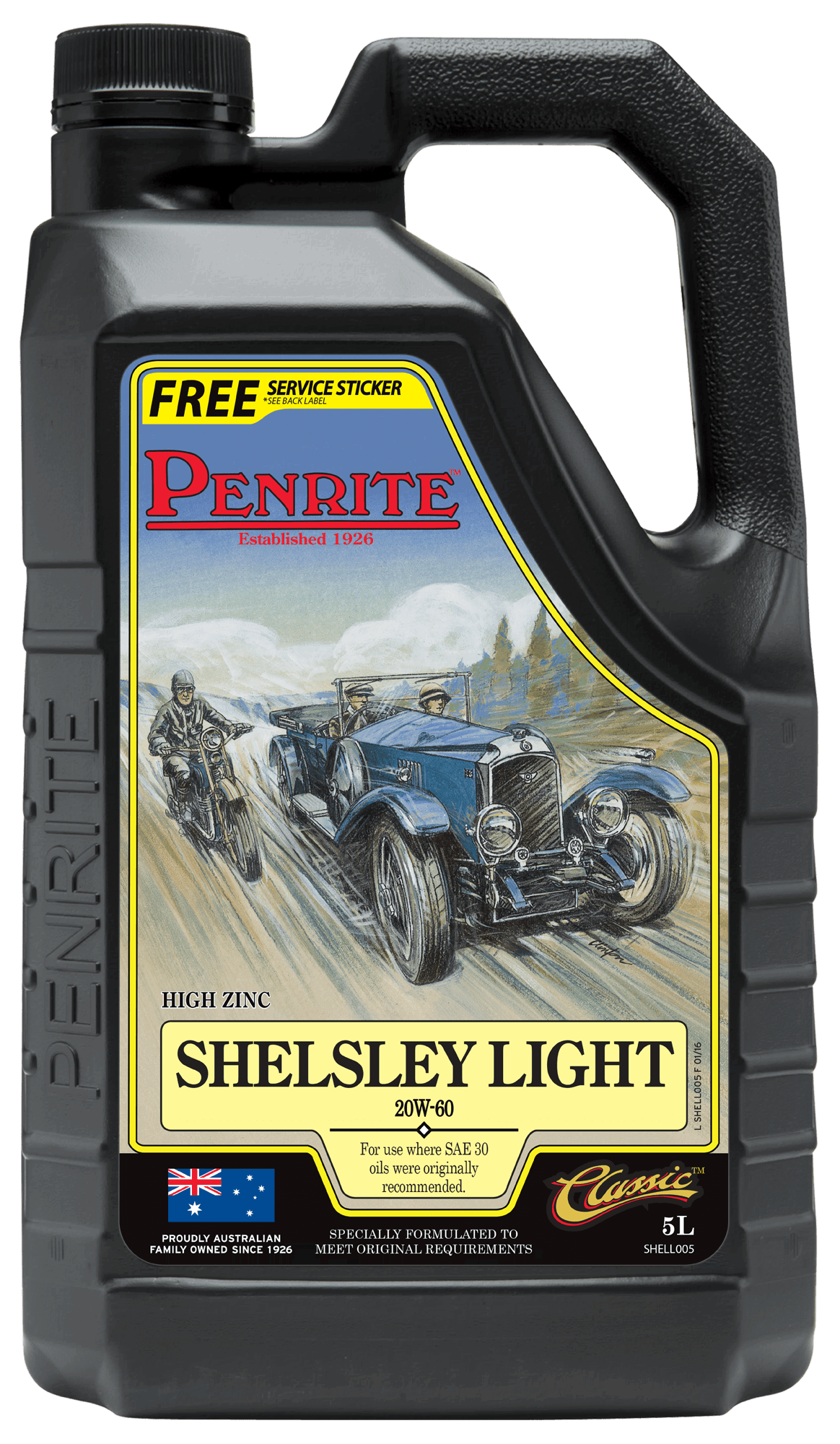 PENRITE Shelsley Light 20W60 Mineral