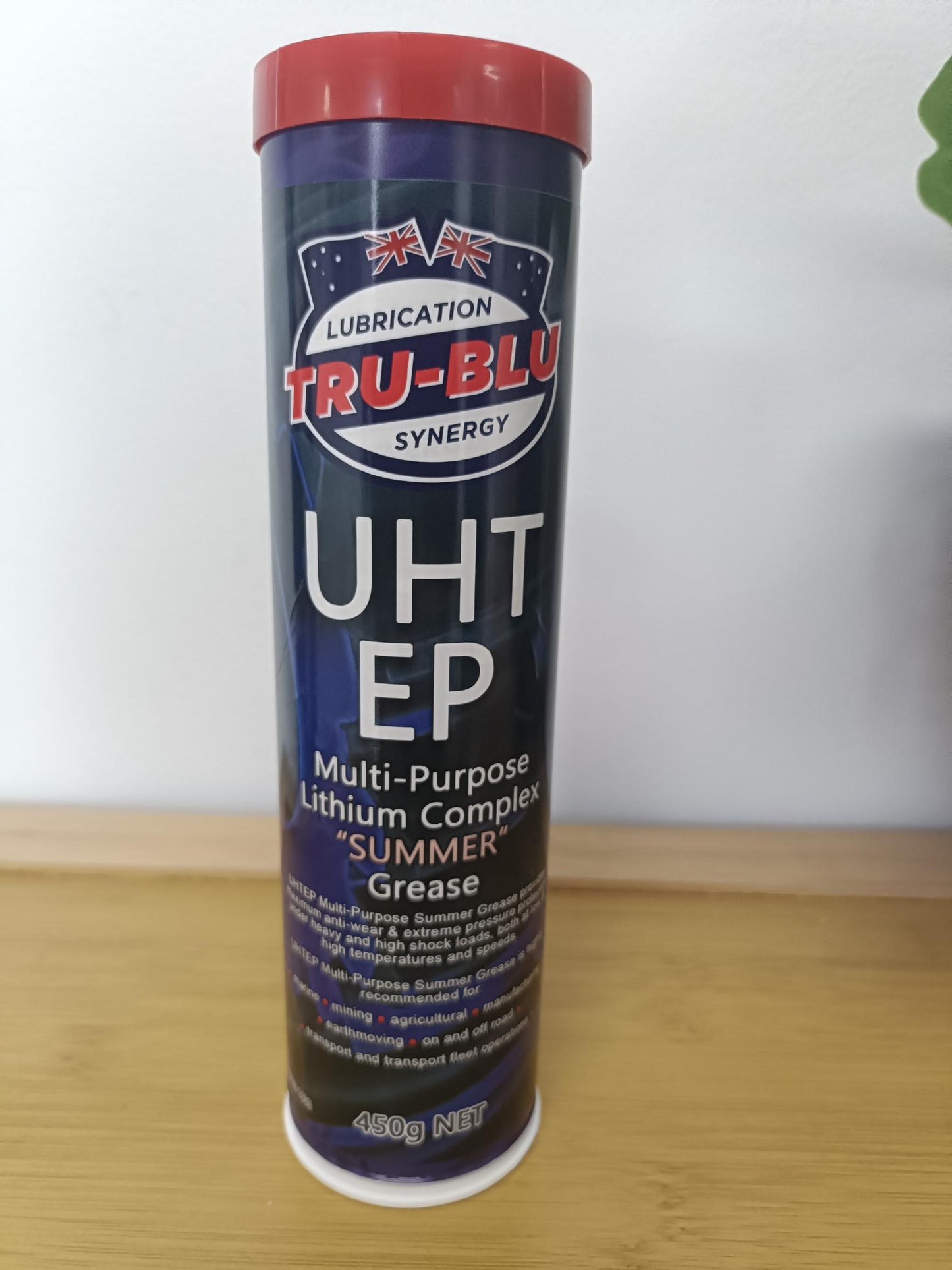 TRU-BLU UHT EP Grease Summer Grade (Blue) 450g Cartridge - BOX OF 15