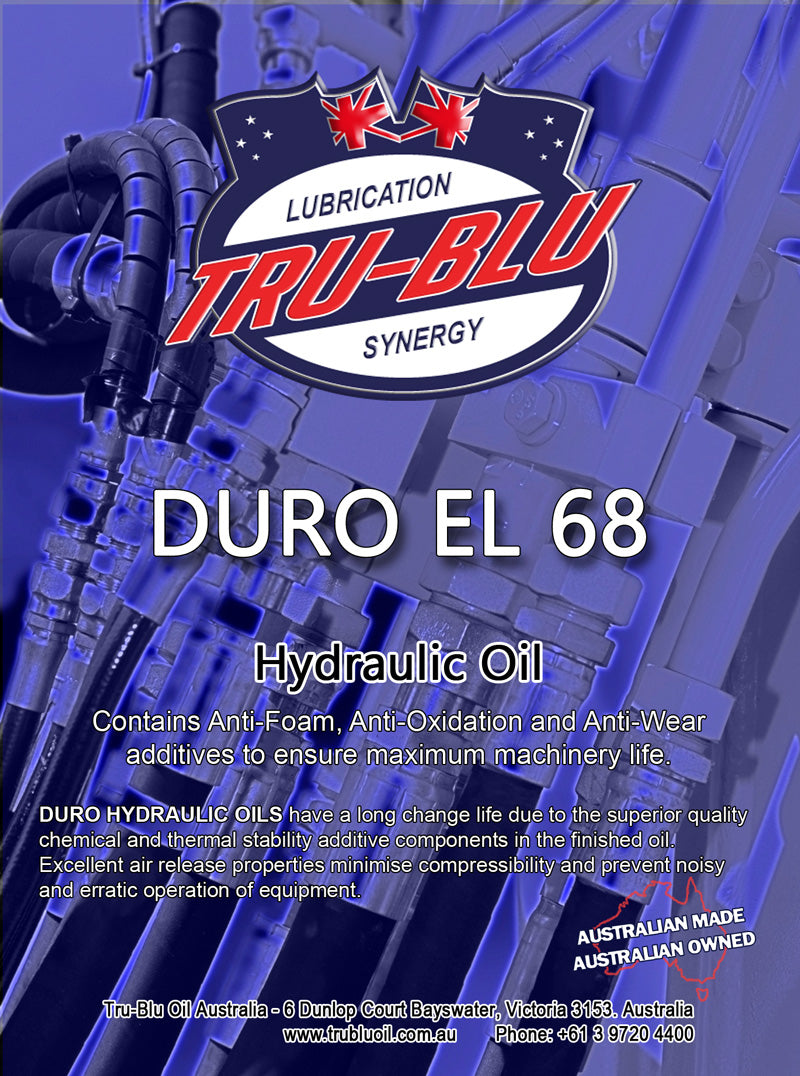 TRU-BLU DURO EL 68 Hydraulic Oil