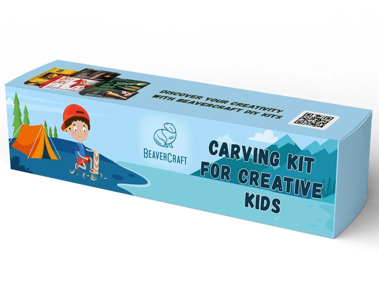 BeaverCraft DIY08 Spruce Tree Carving Kit