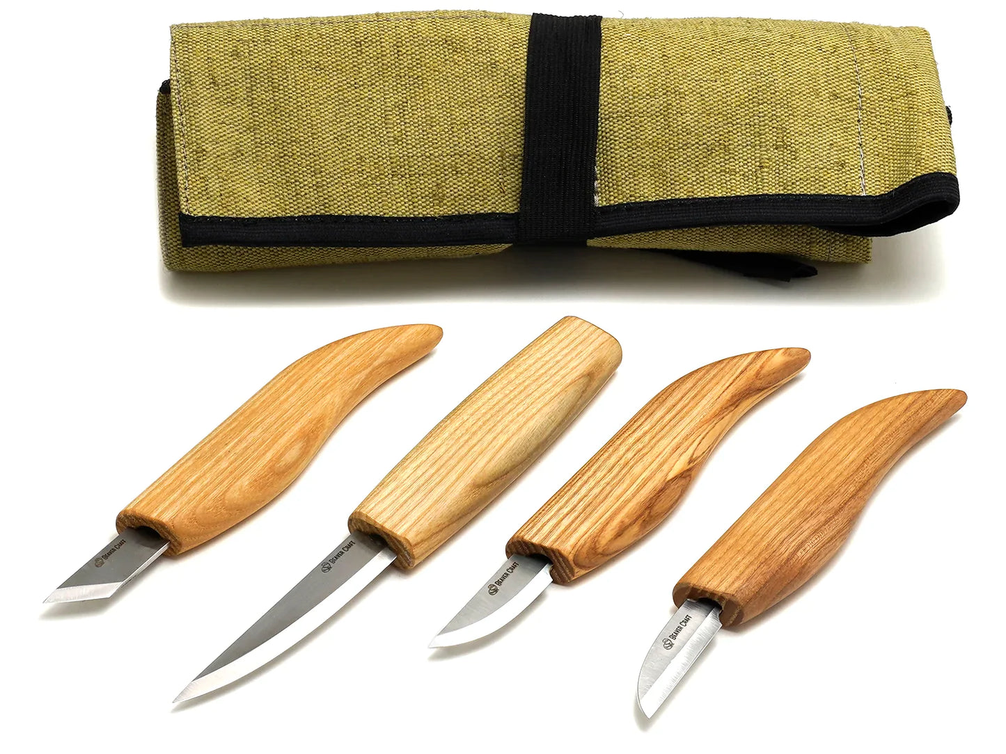BeaverCraft S07 - Basic Knives Set of 4 Knives
