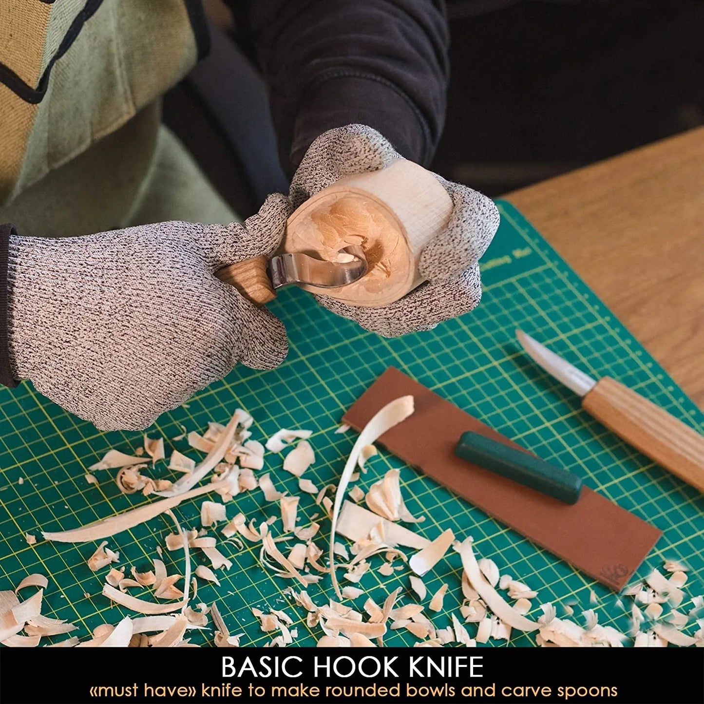 BeaverCraft S01 Wood Working Carving Spoon Tool Set