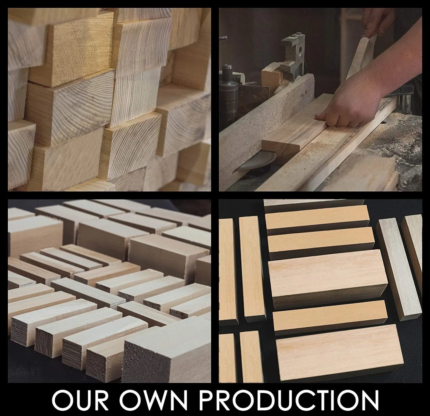 BeaverCraft BW10 Set of Basswood Wood Carving Hobby Blocks 10 pcs