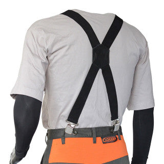 Clogger Premium Braces Orange Button On Option