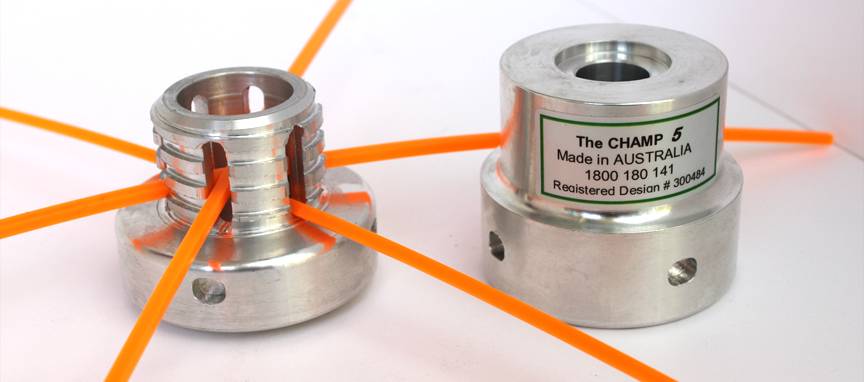 CHAMP 5 ALLOY BRUSHCUTTER TRIMMER HEAD