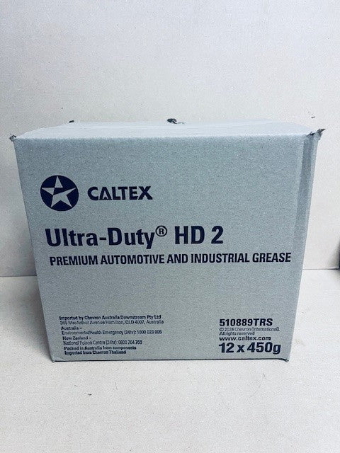 CALTEX CX Ultra-Duty HD Red EP Grease 450g, Box of 12