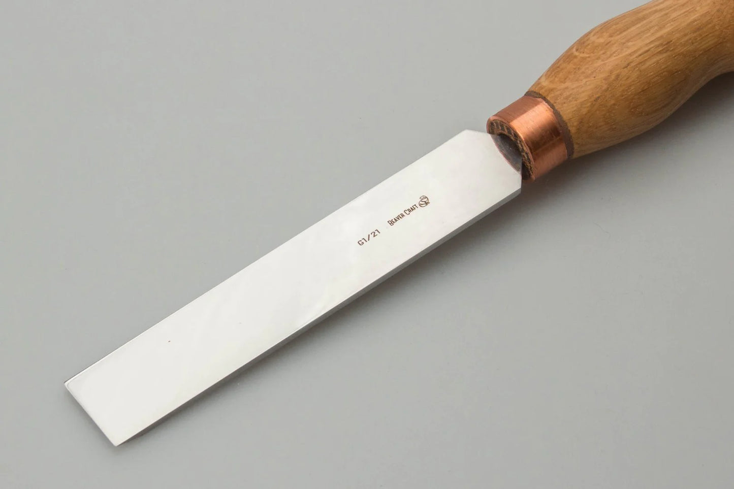 BeaverCraft G1/21 - Straight flat chisel G1 (21mm)