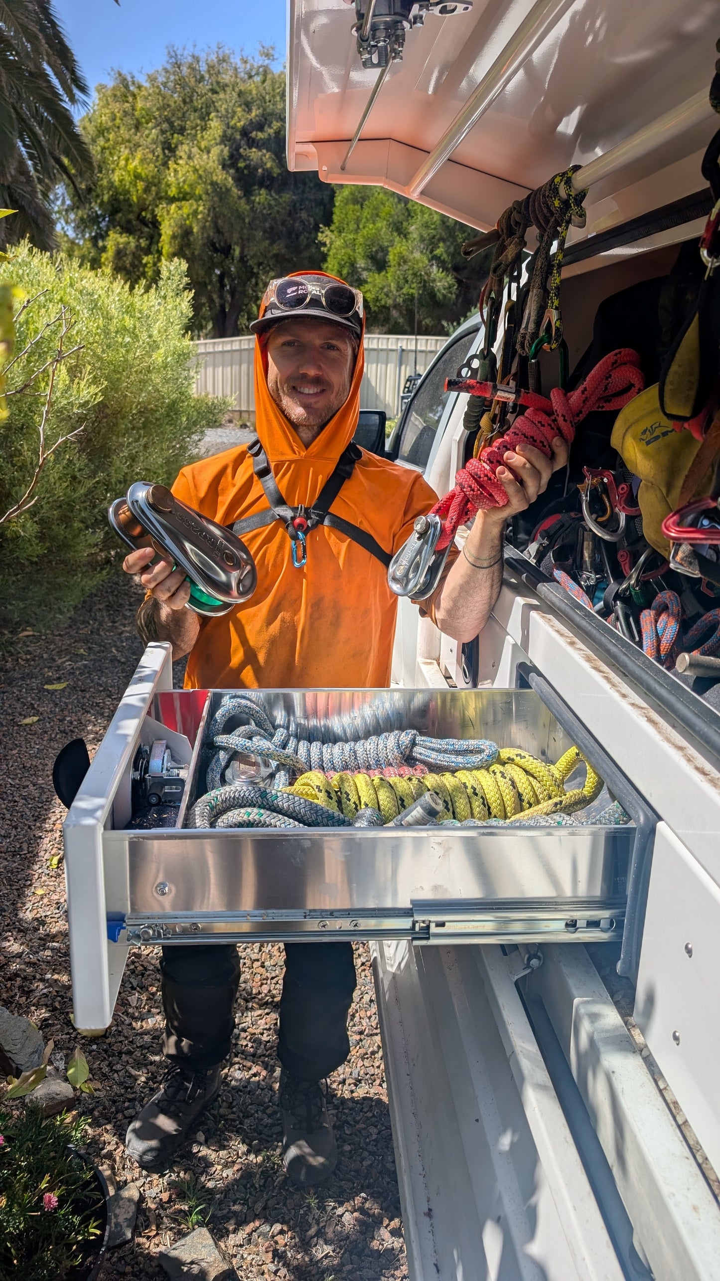 ISC Medium Rigging Pulley for up to 20mm Rope - 300kN