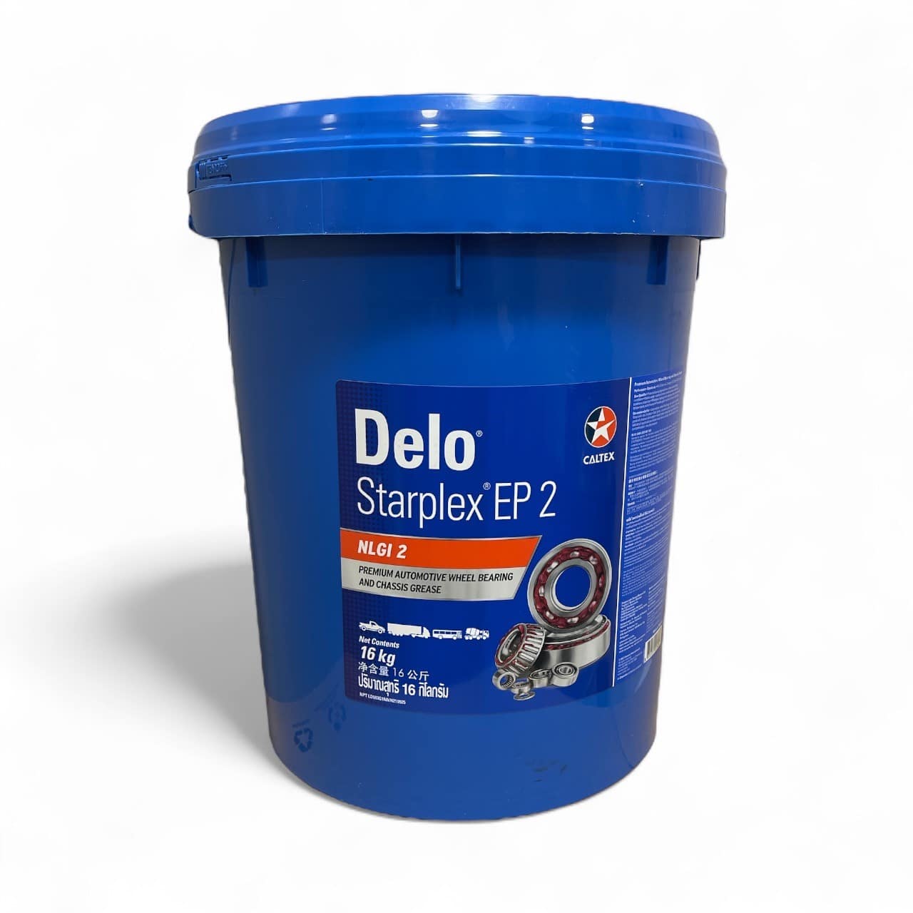 CALTEX Delo Starplex Moly 5% EP 2 Grease 16KG Pail
