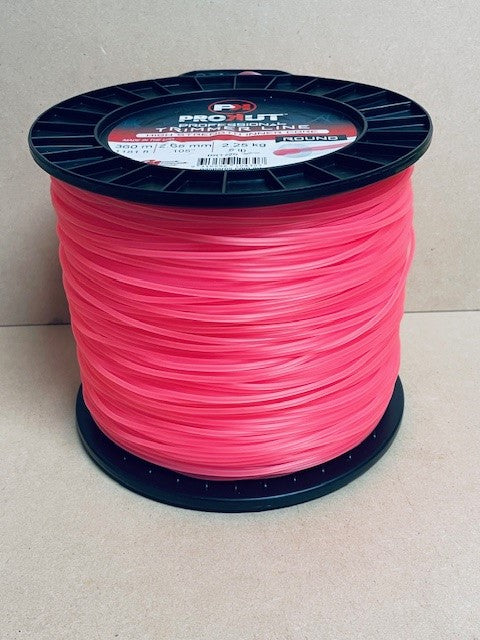 PROKUT BRUSHCUTTER TRIMMER LINE ROUND PINK .105 2.65MM 5LB 360M SPOOL