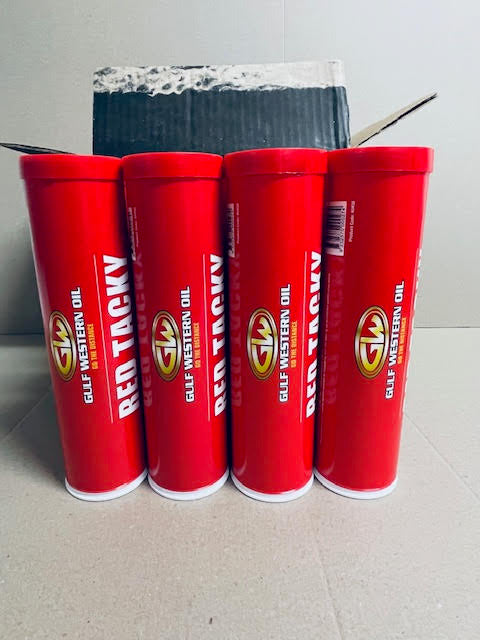 GULF WESTERN Red Lith Tac Grease 450g BOX 12