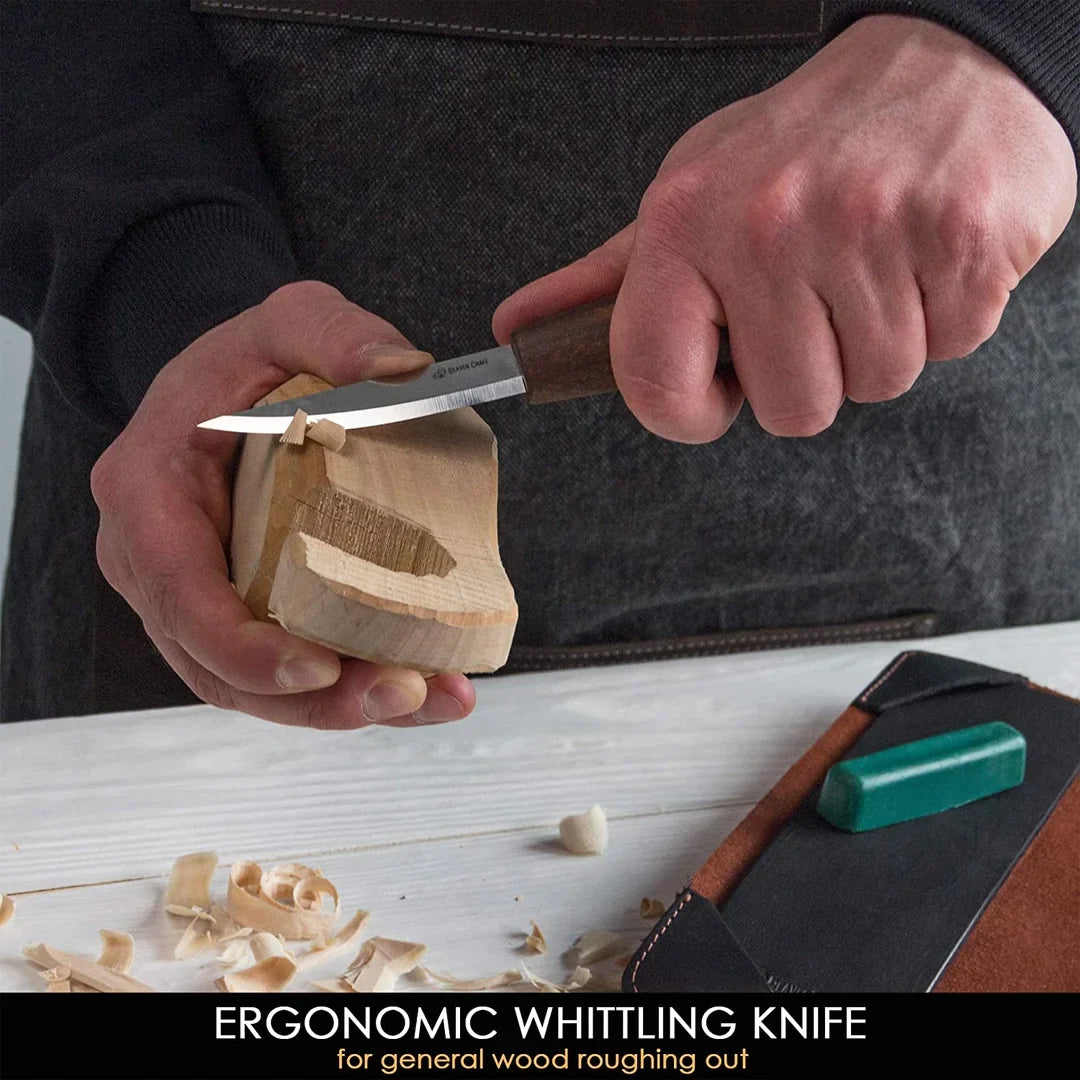 BeaverCraft S15X - Premium Wood Carving Set