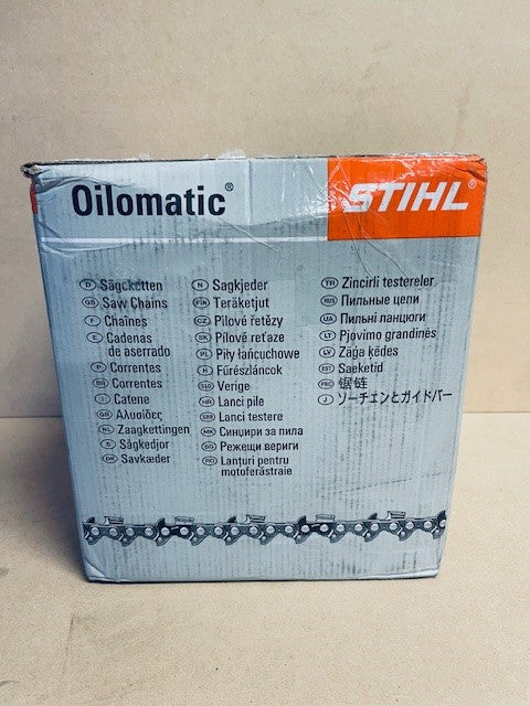Stihl Chainsaw Chain 100 Foot Roll - 36RSLF 3/8 .063 Rapid Super Square Skip Tooth Full Chisel