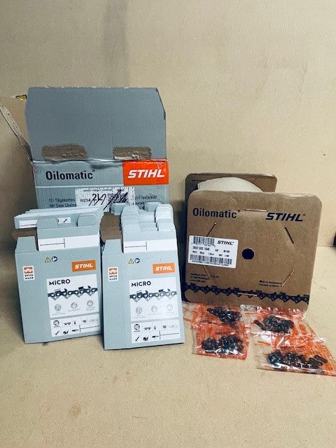 STIHL Chainsaw Chain 100 Foot Roll - Rapid Micro 36RMC 3/8 .063 Semi Chisel