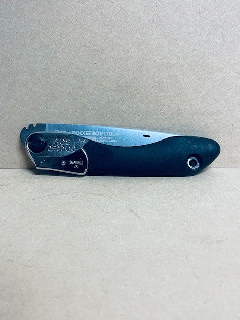 Silky Saw Pocketboy 170mm Black Handle Medium Teeth