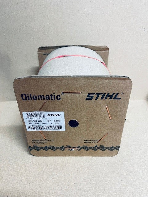 Stihl Chainsaw Chain 100 Foot Roll - RS 46RSLF 404 .063 Rapid Super Square Skip Tooth Full Chisel