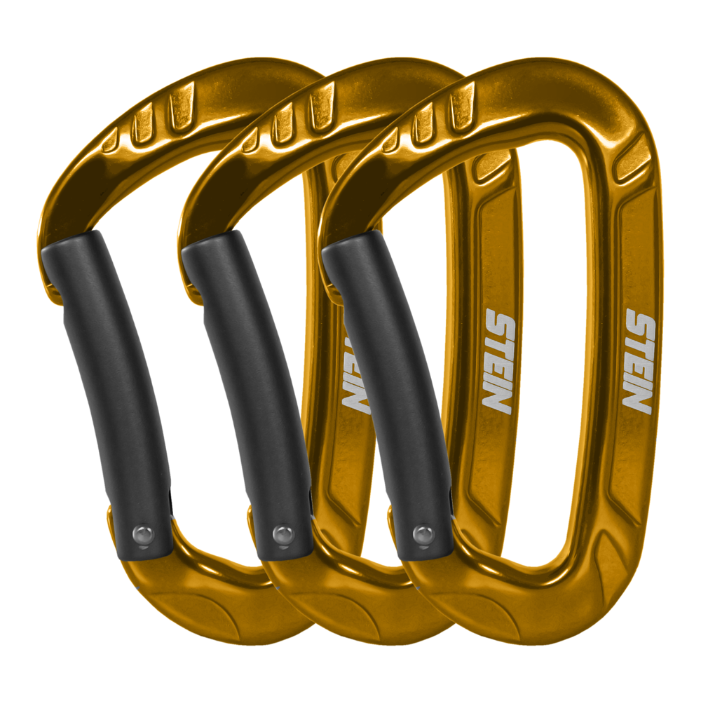 STEIN SECURA CONNEXT Bent Gate Gold 3pk