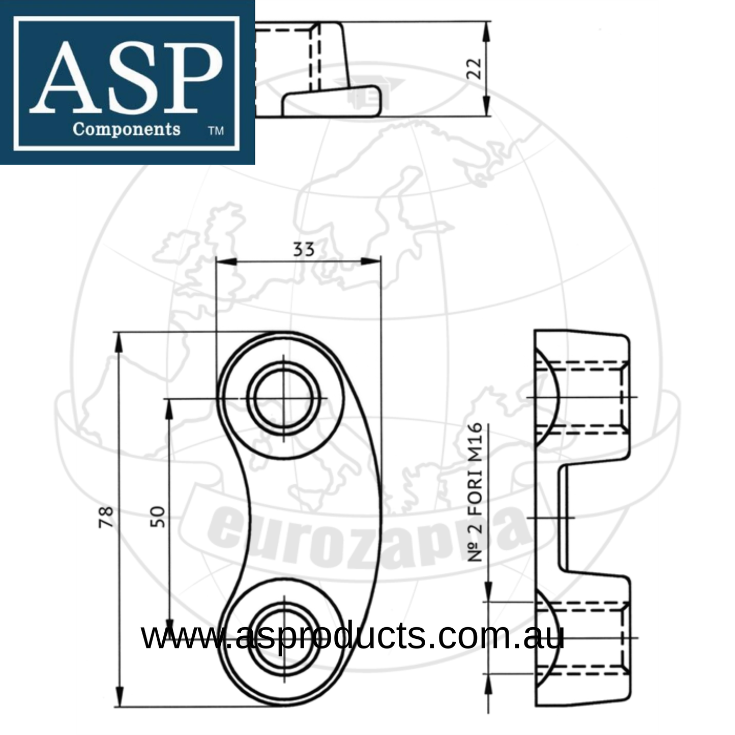 ASP POWER HARROW BOLT PROTECTOR .16KG