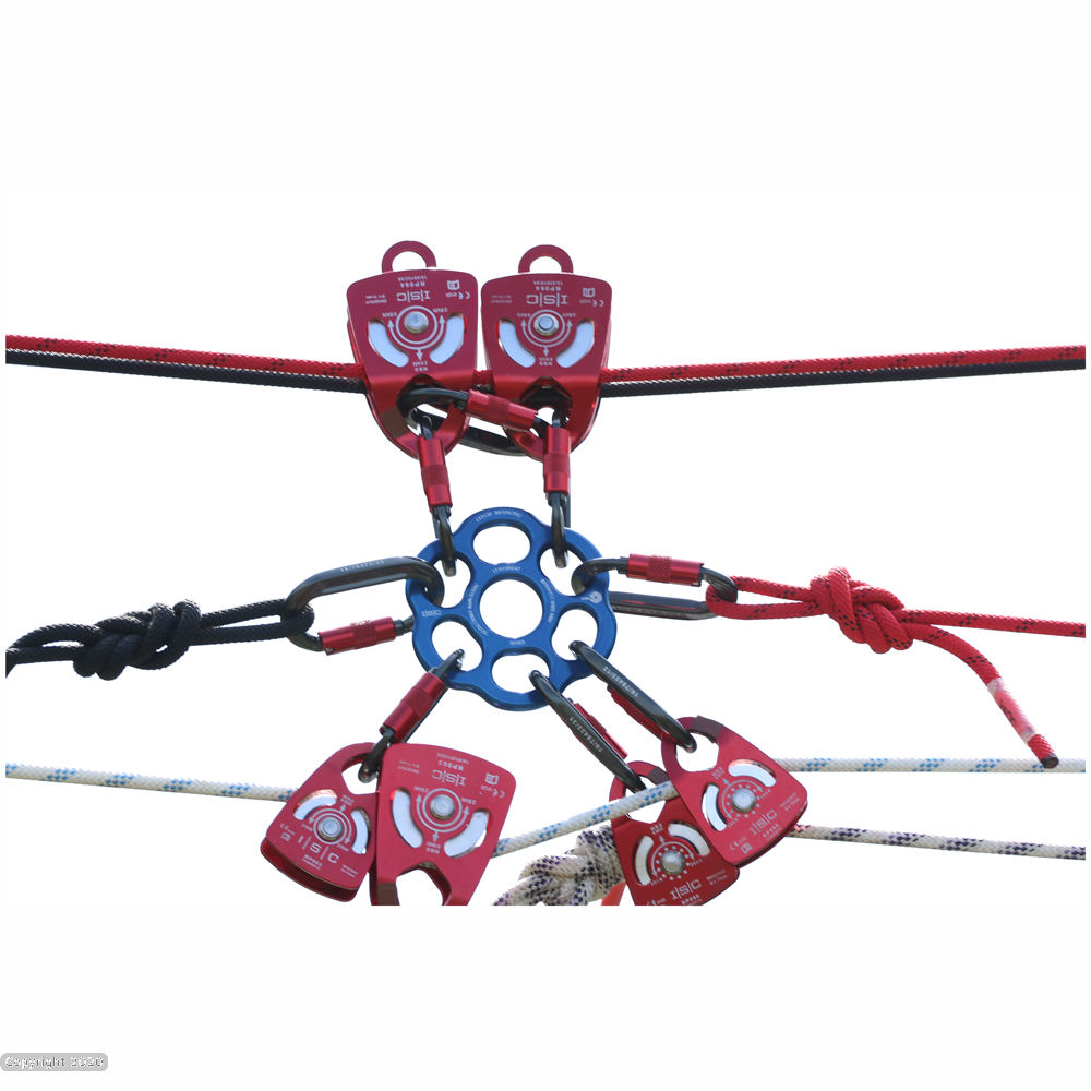 ISC HALO Rigging Plate - Small - 40kN - Red