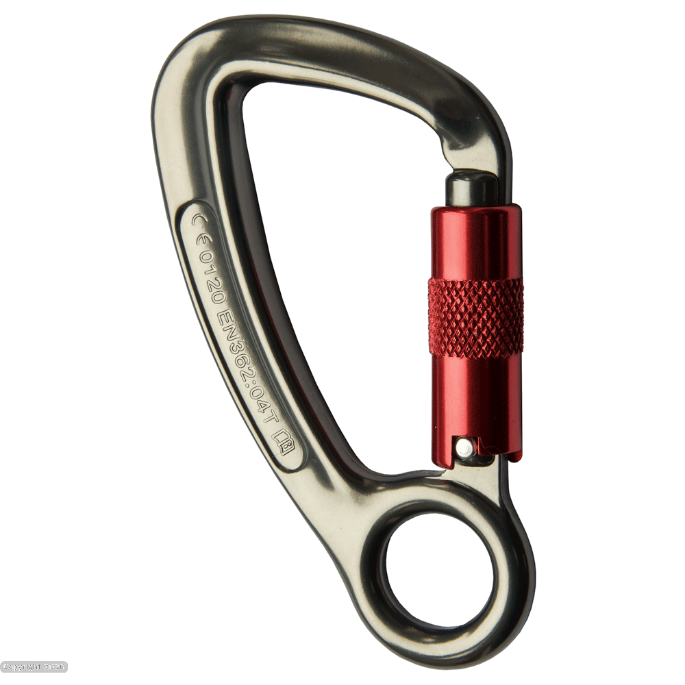 ISC Captive Eye Supersafe Aluminium Karabiner – 30kN//M1
