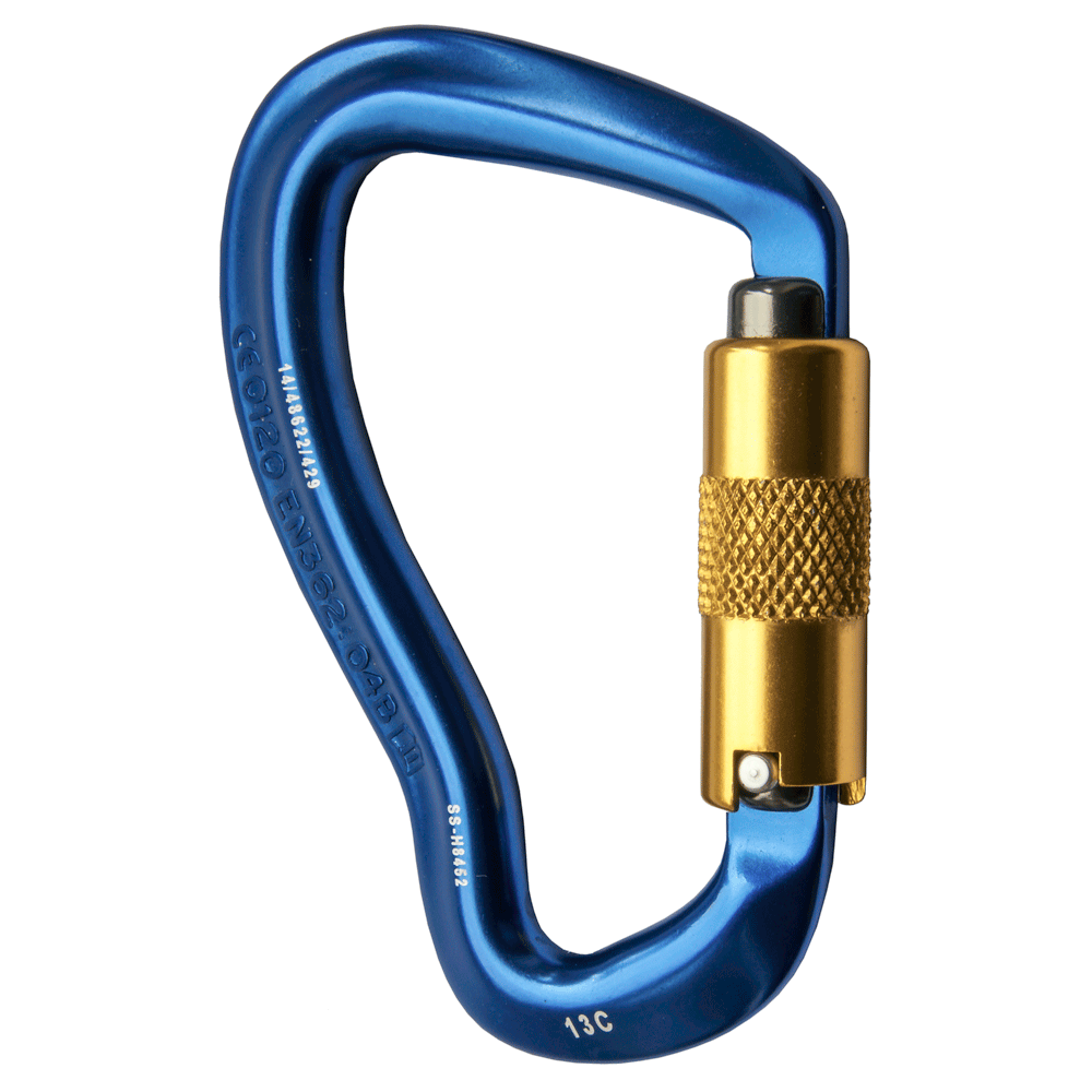 Stein Gecko Supersafe Aluminum Karabiner – 30kN