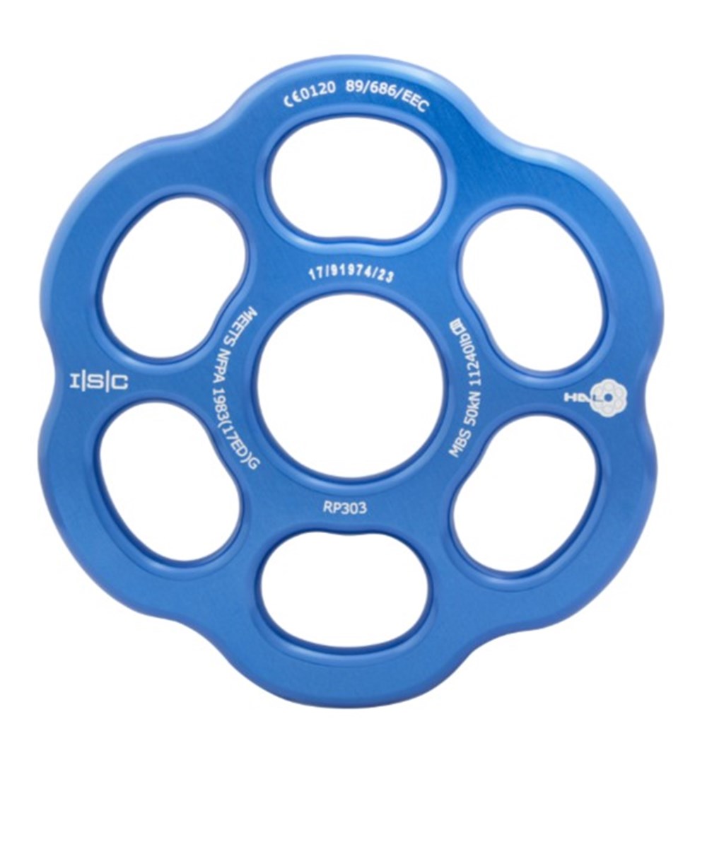 ISC HALO Rigging Plate Medium 50kN Blue 5