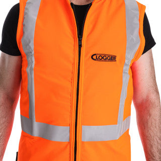 Clogger Chainsaw Protective Vest - Day/Night Reflective Size 2X-Large
