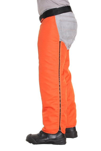 Clogger C8 Chaps Orange Zipped