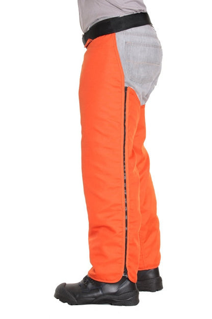 Clogger C8 Chaps Orange Zipped