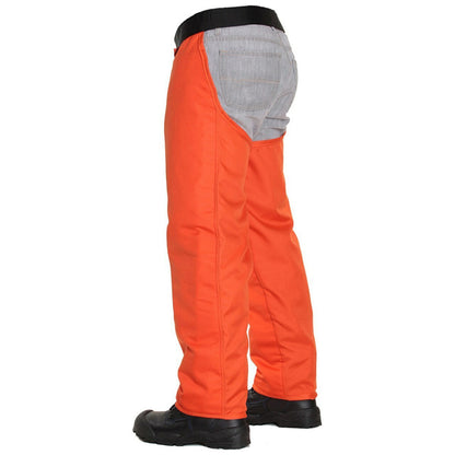 Clogger C8 Chaps Orange Trouser Leg