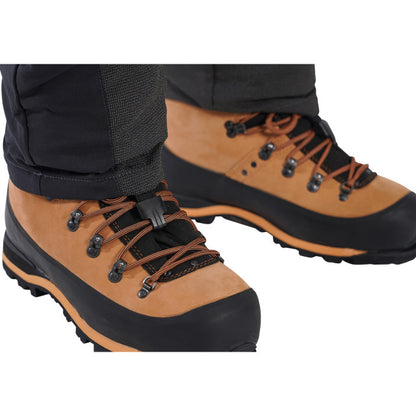 Clogger Zero Gen2 Light and Cool Men's Chainsaw Trousers - Grey/Green - Small Std Leg Length