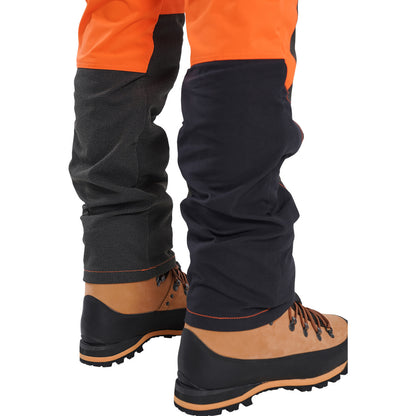 Clogger Orange Zero Gen2 Trousers Front And 360 Calf Protection UL Cert