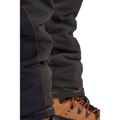 Clogger Orange Zero Gen2 Trousers Front And 360 Calf Protection UL Cert