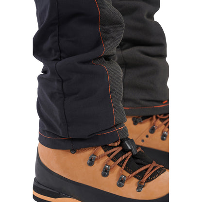 Clogger Orange Zero Gen2 Trousers Front And 360 Calf Protection UL Cert
