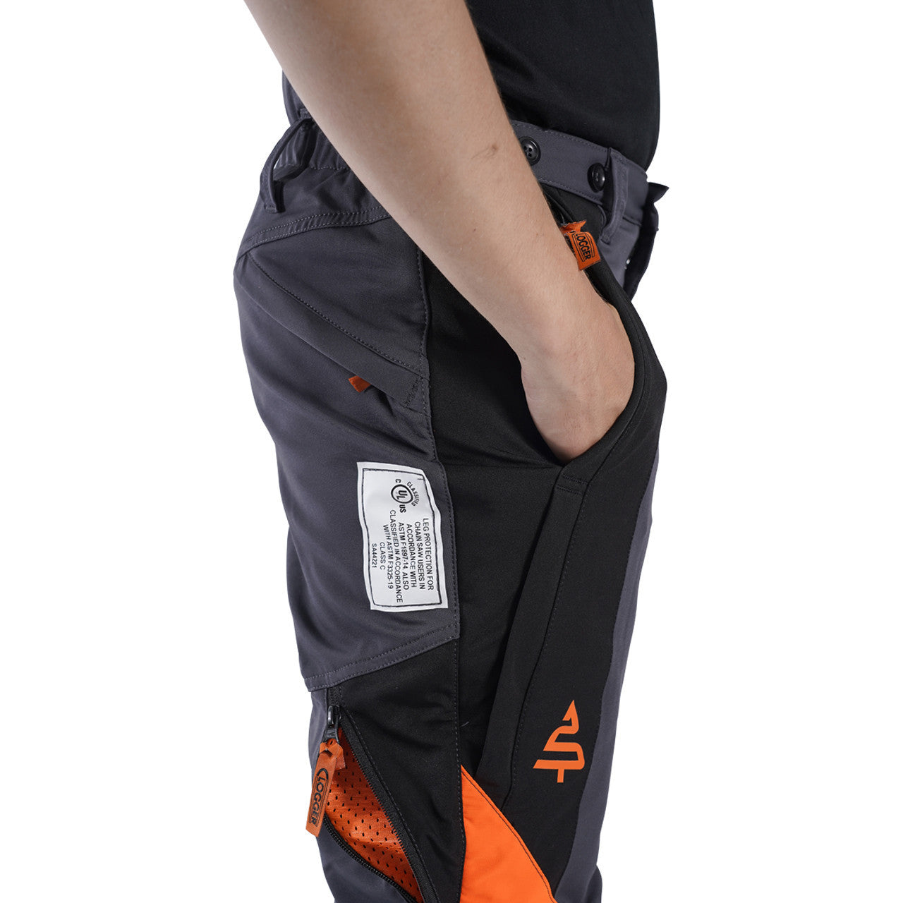 Clogger Ascend Gen2 Seasonal Arborist Front And 360 Calf Protection