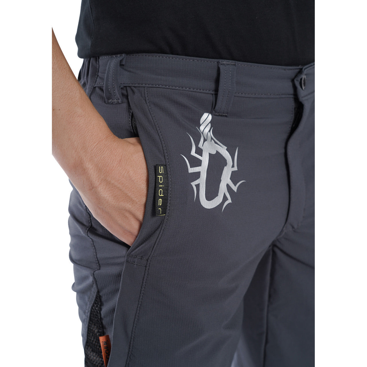 Spider Men's Climbing And Work Pants Grey