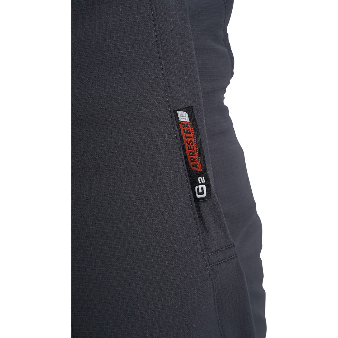 Clogger Grey/Green Women's Zero Gen2 Trousers Front And 360 Calf Protection UL Cert