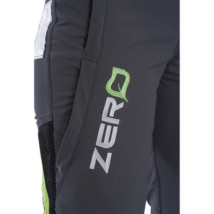Clogger Grey/Green Women's Zero Gen2 Trousers Front And 360 Calf Protection UL Cert
