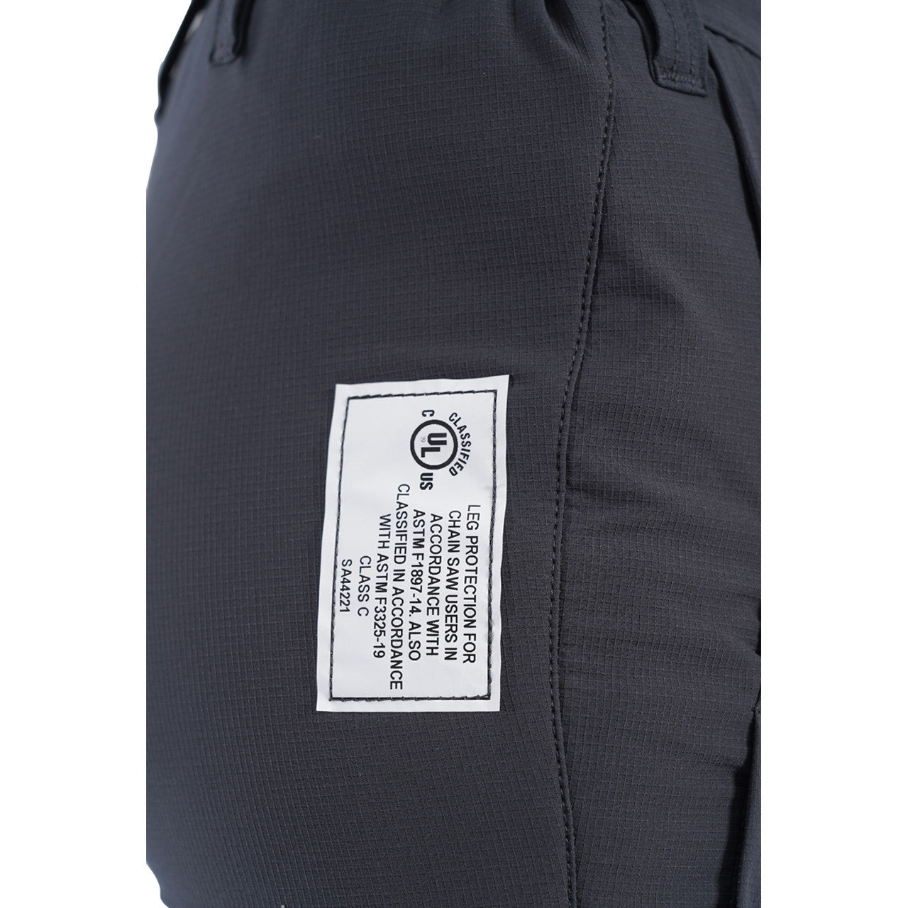 Clogger Grey/Green Women's Zero Gen2 Trousers Front And 360 Calf Protection UL Cert