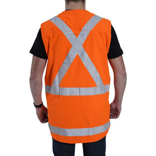 Clogger Chainsaw Protective Vest - Day/Night Reflective Size 2X-Large
