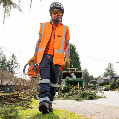 Clogger Chainsaw Protective Vest - Day/Night Reflective