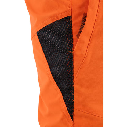 Clogger Orange Zero Gen2 Trousers Front And 360 Calf Protection UL Cert