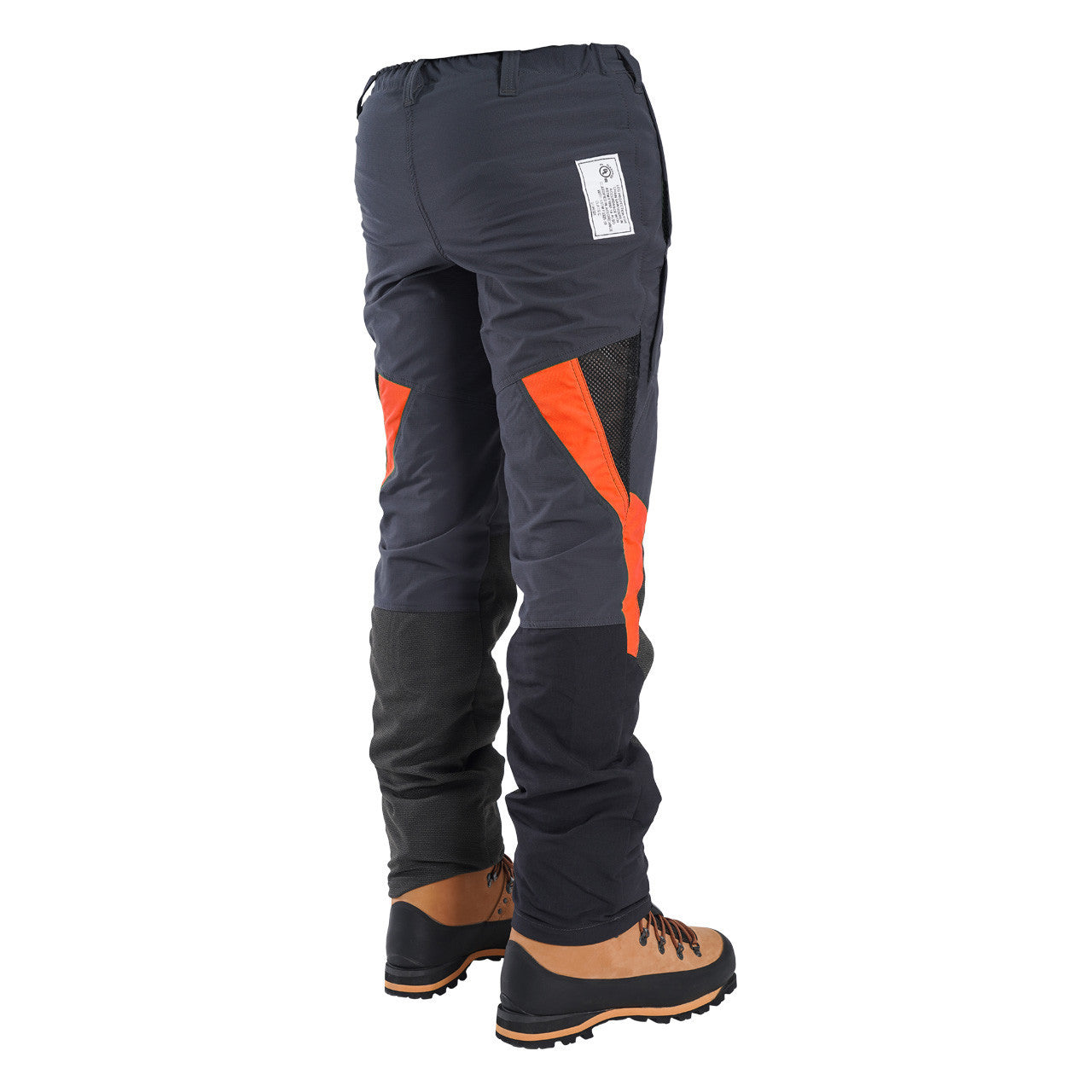 Clogger Women's Zero Gen2 Chainsaw Trousers Grey/Orange