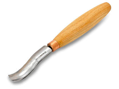 BeaverCraft K8a/14 Compact short bent gouge Wood Carving Tool Sweep №8