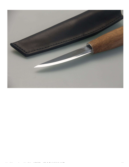 BeaverCraft C4X - Whittling Sloyd Knife with Walnut Handle